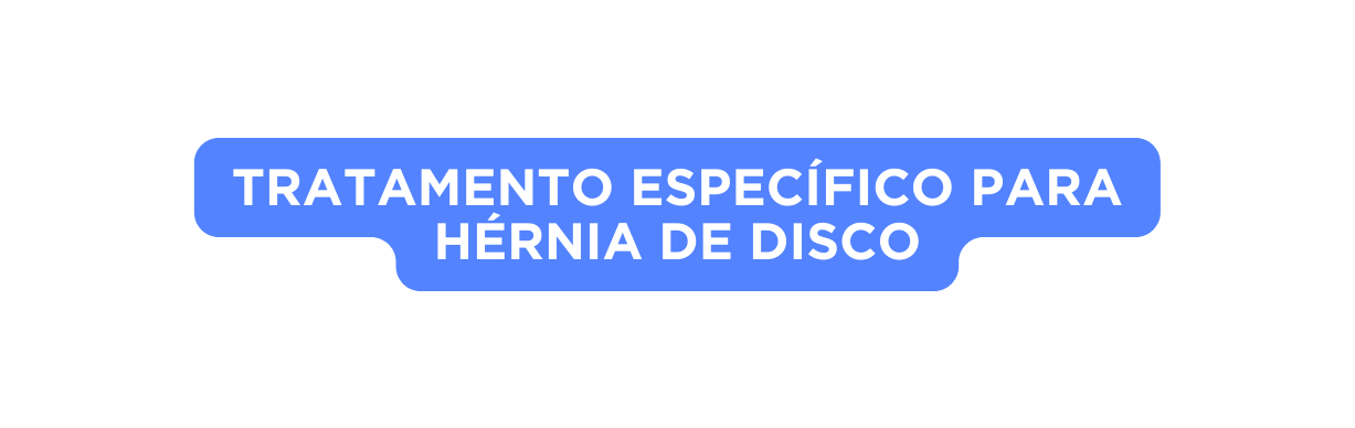 Tratamento específico para hérnia de disco